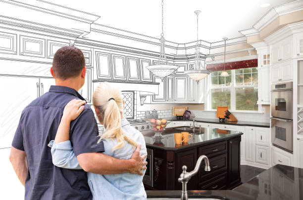 Professional Cabinet Installation technician working in Spotswood, NJ
